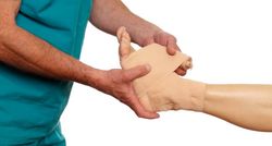 Наложение гипса